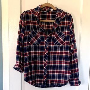Flannel button down